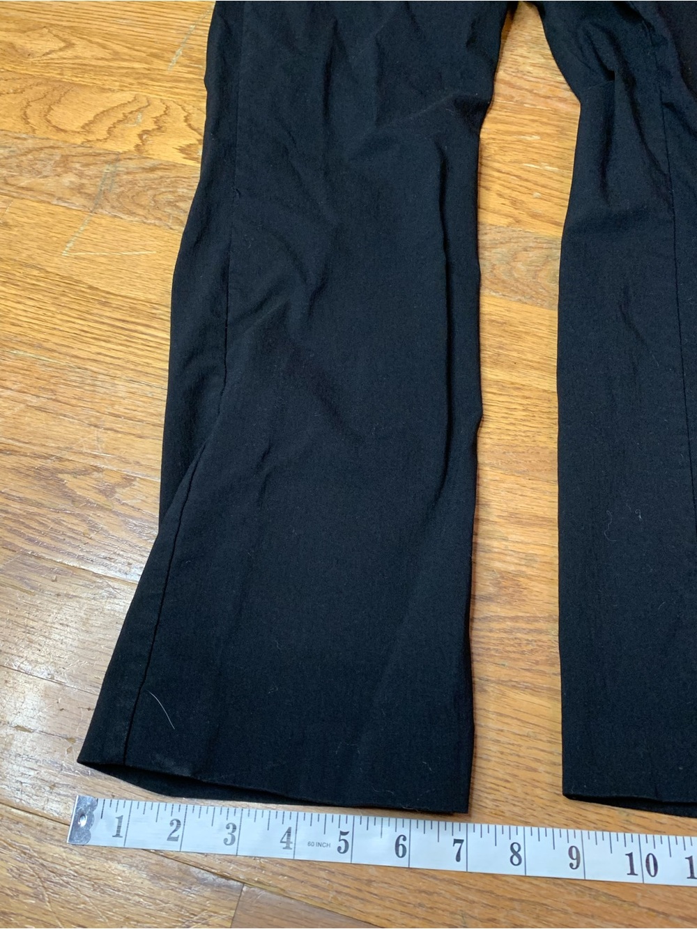Reitmans Black Pull On Stretch Dress Pants Straight Leg Petite Plus Size 14P - Picture 8 of 8